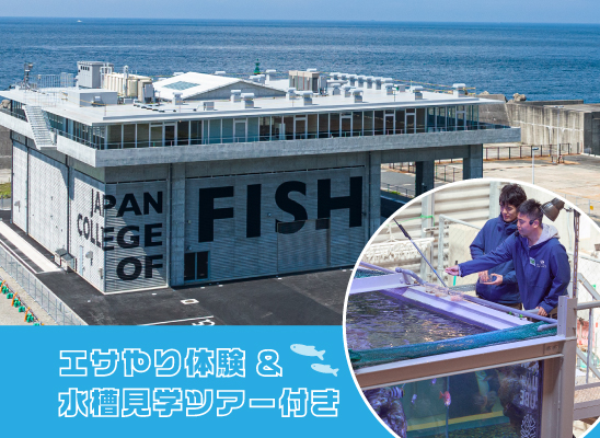 校舎見学会（エサやり体験＆水槽見学ツアー）